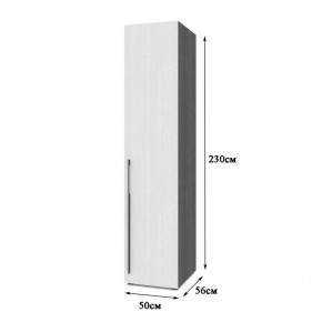 СТОУН С11 Шкаф-пенал (анкор темный/анкор светлый) в Копейске - kopejsk.mebel24.online | фото 2