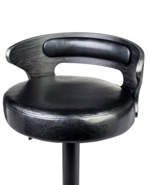 Стул барный DOBRIN FRED BLACK, чёрное дерево, чёрный в Копейске - kopejsk.mebel24.online | фото 6