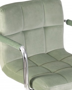 Стул барный DOBRIN KRUGER ARM, мятный велюр (MJ9-87) в Копейске - kopejsk.mebel24.online | фото 7