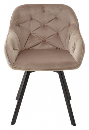 Стул GALE 360 град. поворот. BLUVEL-40 BEIGE, велюр/ черный каркас, М-City в Копейске - kopejsk.mebel24.online | фото 6