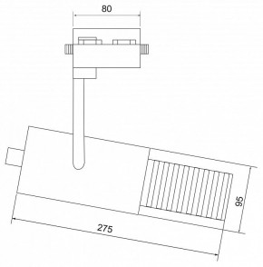 Светильник на штанге Elektrostandard Forema a060612 в Копейске - kopejsk.mebel24.online | фото 3