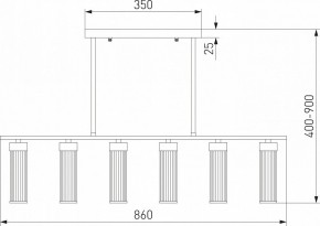 Светильник на штанге Eurosvet Oriens 60166 латунь в Копейске - kopejsk.mebel24.online | фото 3