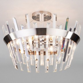 Светильник на штанге TK Lighting Steccato 10111/5 сатин-никель/прозрачный хрусталь Strotskis в Копейске - kopejsk.mebel24.online | фото 1