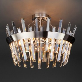 Светильник на штанге TK Lighting Steccato 10111/5 сатин-никель/прозрачный хрусталь Strotskis в Копейске - kopejsk.mebel24.online | фото 2