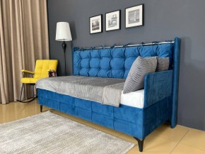 СВЕТЛАНА 3 Кровать линейная (Синий) в Копейске - kopejsk.mebel24.online | фото 2