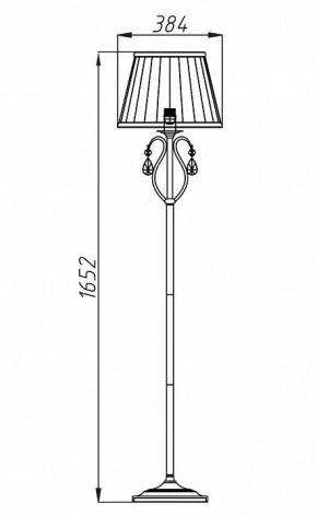 Торшер Maytoni Brionia ARM172-11-G в Копейске - kopejsk.mebel24.online | фото 2