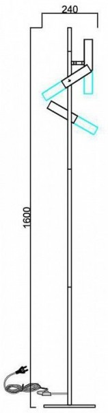 Торшер ST-Luce Eclip SL1236.405.03 в Копейске - kopejsk.mebel24.online | фото 5