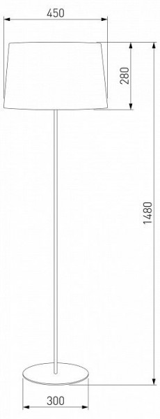Торшер TK Lighting Maja 2919 Maja в Копейске - kopejsk.mebel24.online | фото 2