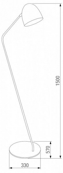 Торшер TK Lighting Soho 5037 Soho Black в Копейске - kopejsk.mebel24.online | фото 2