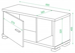 Тумба комбинированная СБ-30/1 в Копейске - kopejsk.mebel24.online | фото 2