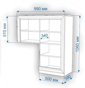 Тумба Нобиле КП-100 в Копейске - kopejsk.mebel24.online | фото 3