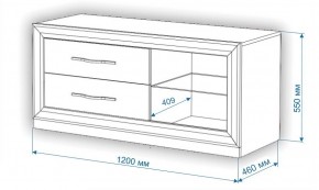 Тумба под ТВ Нобиле КА120 в Копейске - kopejsk.mebel24.online | фото 2