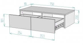 Тумба подвесная K212 в Копейске - kopejsk.mebel24.online | фото 2