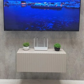 Тумба подвесная под ТВ LINES MTV1-MA 750 Бежевый (Леда-М 10.1.5) в Копейске - kopejsk.mebel24.online | фото 5