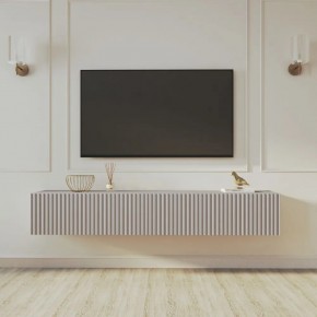Тумба подвесная под ТВ LINES MTV3-MA 900 Бежевый (Леда-М 10.1.5) в Копейске - kopejsk.mebel24.online | фото 12