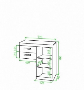 Тумба Toivo Кон100 в Копейске - kopejsk.mebel24.online | фото 2