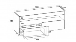 ВЕГАС Тумба ТВ в Копейске - kopejsk.mebel24.online | фото 3