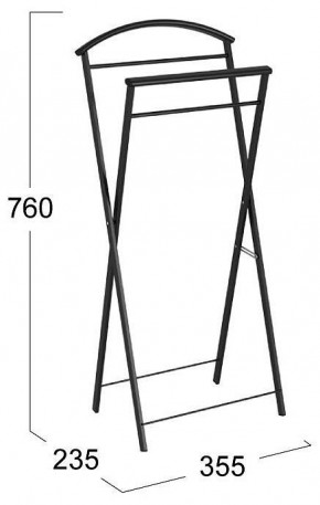 Вешалка для костюма Контур в Копейске - kopejsk.mebel24.online | фото